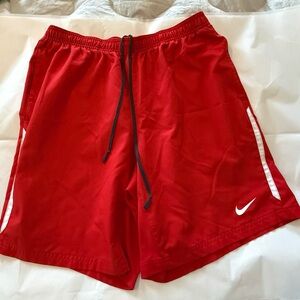 Nike Men's Red Athletic Shorts XL